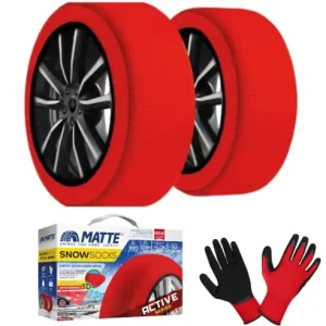 Nu rata Set antiderapante pentru zapada , Active Series, usor de montat, XX-Large, manusi incluse