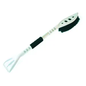 Plată securizată Racleta Profi cu maner moale - alb-negru- 67cm