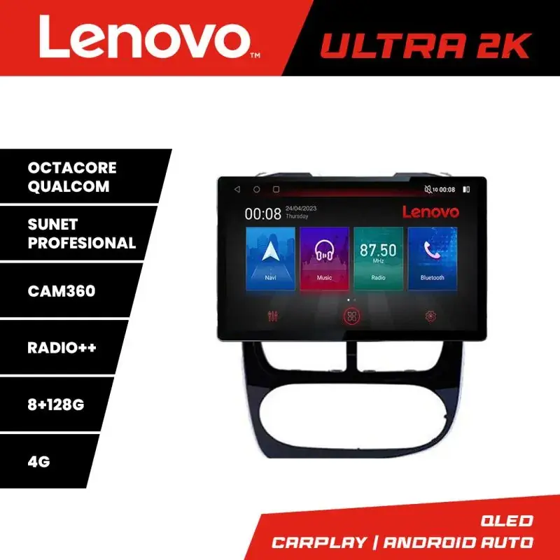 Transport gratuit Navigatie Renault Clio 4 V1 N-467 ecran 13" 2K 8+128 Android Waze USB Navigatie 4G 360 Toslink Youtube Radio KI