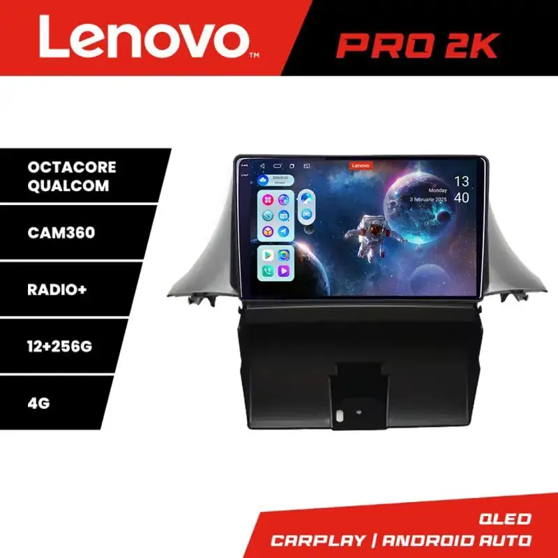 Super ofertă Navigatie Chevrolet Orlando Lenovo Qled 2K Octa Core 12+256 360 DSP ADAS carplay android auto radio internet kit-orlando+PRO-2K-9-12+256