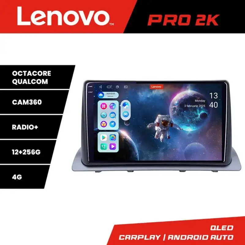 Popular Navigatie Honda CR-V 2023- Lenovo Qled 2K Octa Core 12+256 360 DSP ADAS carplay android auto radio internet kit-crv2023+PRO-2K-10-12+256