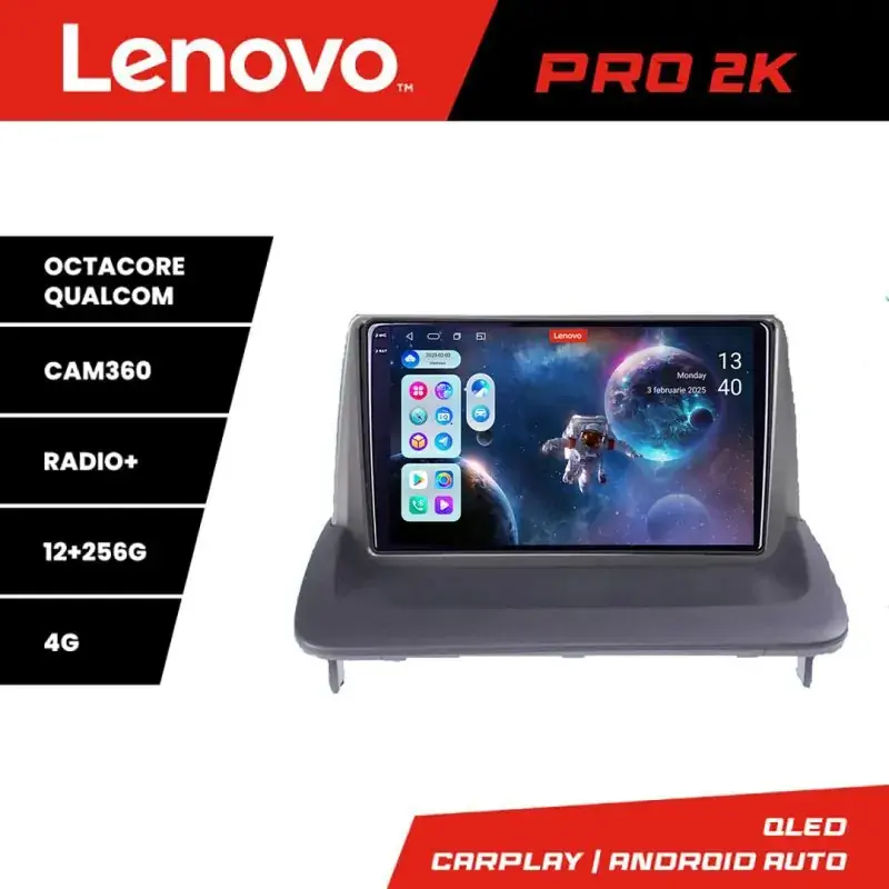 Bestseller Navigatie Volvo C40 C30 S40 C70 V50 Lenovo Kit-C40 8 core QLED 2K 12+256 360 Android Waze USB Navigatie Internet Youtube Radio