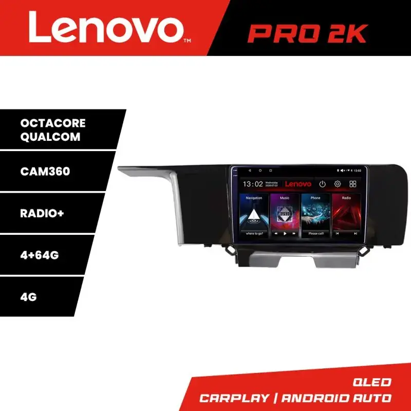 Reduceri Navigatie Kia Sorento 2020- Lenovo Qled 2K Octa Core 4+64 360 DSP carplay android auto radio gps internet kit-sorento-2020+PRO-2K-9-4+64