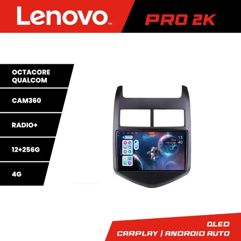 Bestseller Navigatie Chevrolet Aveo 2010-2013 Lenovo Kit-AVEO10 8 core QLED 2K 12+256 360 Android Waze USB Navigatie Internet Youtube Radio
