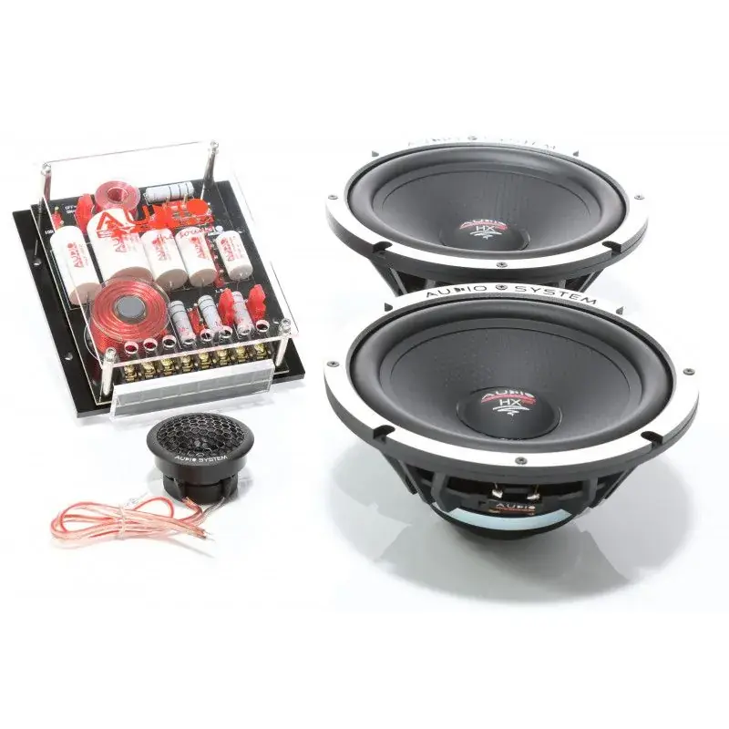 Difuzoare componente Audio System HX 165 DUST-4 350 watts 165 mm 6.5" 2 ohm 4 bucati midrange Reducere specială