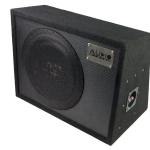 Subwoofer pasiv flat cu incinta, Audio System, 400 W RMS, 575 W MAX, difuzor 12", bass reflex Popular