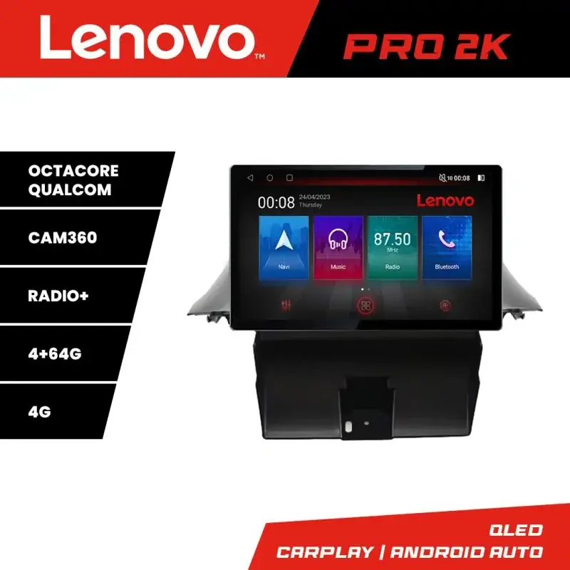 Cumpără acum Navigatie Chevrolet Orlando Lenovo Qled 13 inch 2K Octa Core 4+64 360 DSP ADAS carplay android auto radio internet kit-orlando+PRO-2K-13-4+64