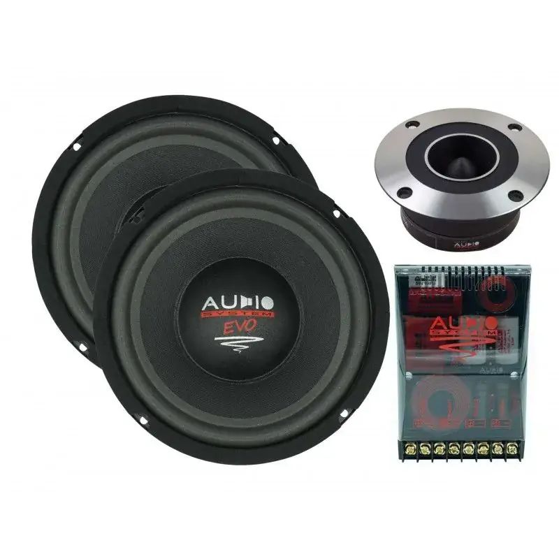 Livrare rapidă Difuzoare componente Audio System X 200-4 FREE AIR FLAT EVO 2 250 mm 8" 200 watts 3 ohm