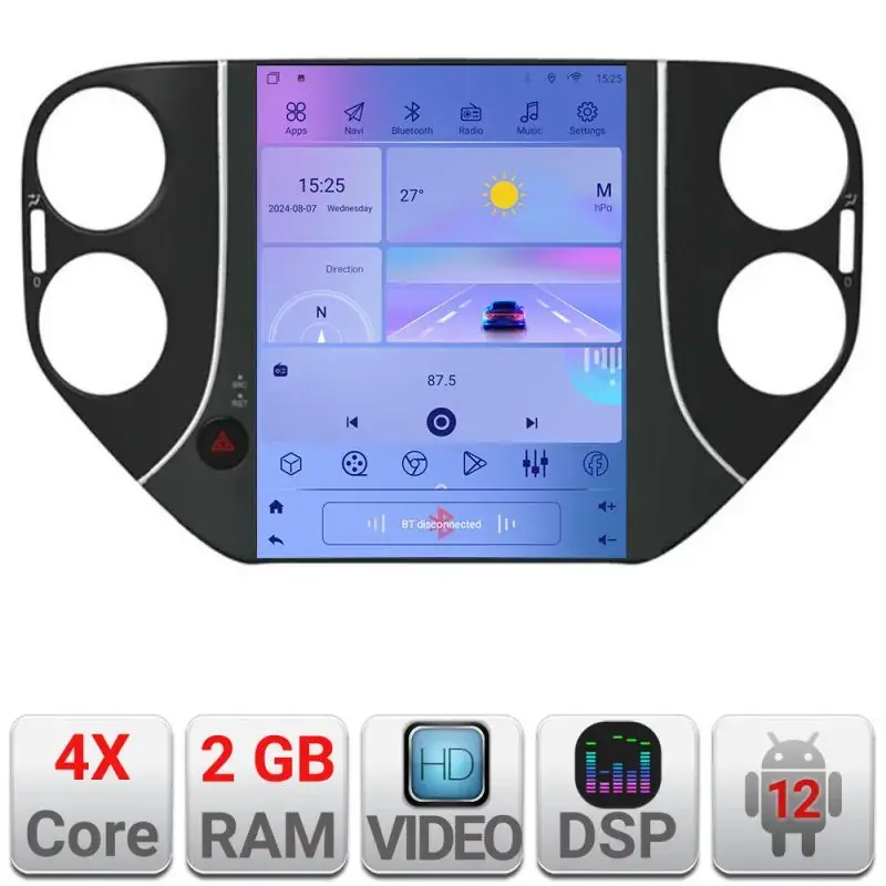 Vezi acum Navigatie VW Tiguan 2007-2012 tip tesla radio gps internet 4 Core carplay android auto 2+32 kit-tesla-tiguan-10+EDT-
