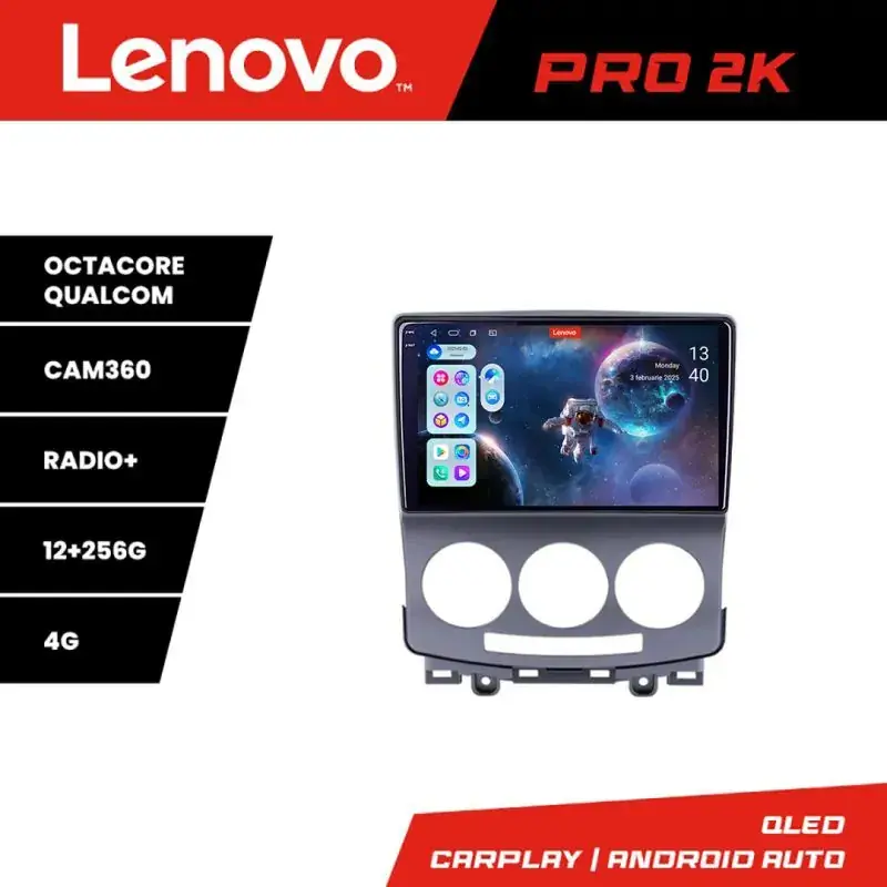 Bestseller Navigatie Mazda 5 2005-2010 Lenovo Kit-MZ22 8 core QLED 2K 12+256 360 Android Waze USB Navigatie Internet Youtube Radio