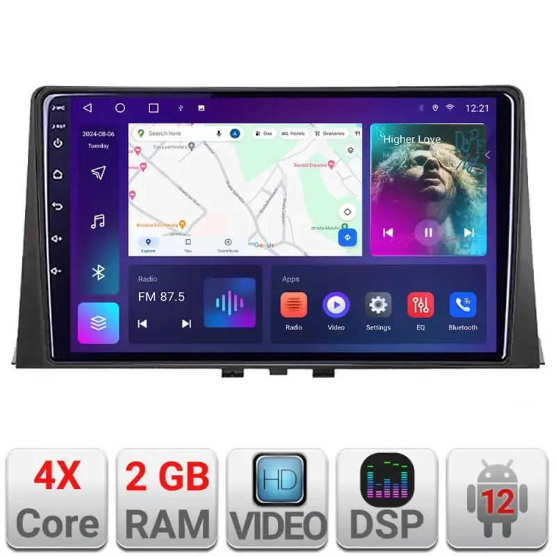 Vezi acum Navigatie Citroen Berlingo 2019-2021 A-berlingo18 2+32 GB Android Waze USBNavigatie Internet Youtube Radio v3