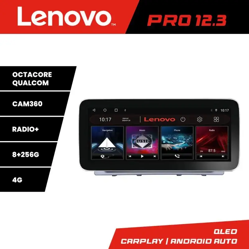 Reducere Navigatie Honda CR-V 2023- Lenovo Qled 12.3 inch Octa Core 8+256 360 DSP ADAS carplay android auto radio internet kit-crv2023+PRO-12.3-8+256+kit-10-9