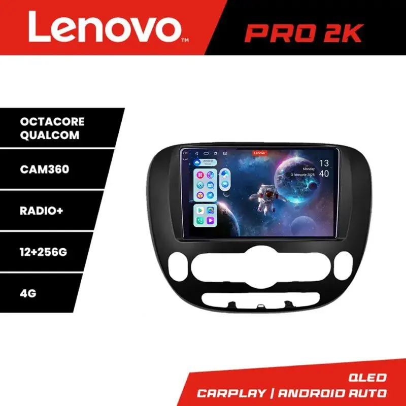 Bestseller Navigatie Kia Soul 2014-2019 Android radio gps internet 8 core QLED 2K 12+256 360 Lenovo