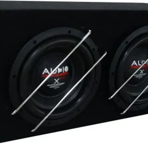 Comandă acum Subwoofer pasiv cu incinta, Audio System, 1200 W RMS, 2000 W MAX, difuzoare 2 x 10", SPL bass reflex