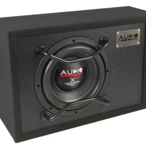 Subwoofer pasiv cu incinta, Audio System, 600 W RMS, 1000 W MAX, difuzor 10", SPL bass reflex Lichidare de stoc