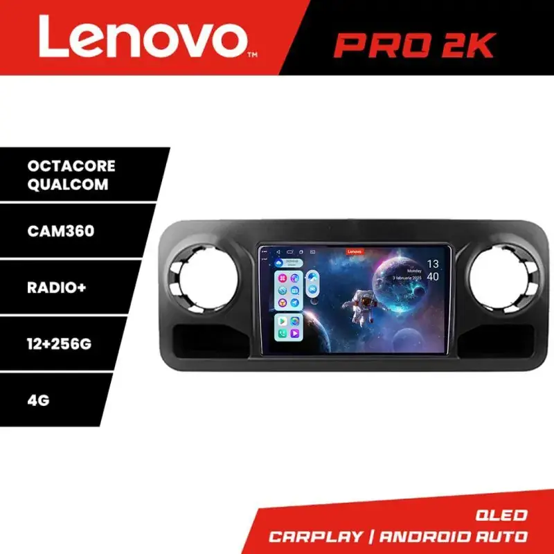 Ultima șansă Navigatie Mercedes Sprinter 2018- Android radio gps internet 8 core QLED 2K 12+256 360GB 4-Core Lenovo