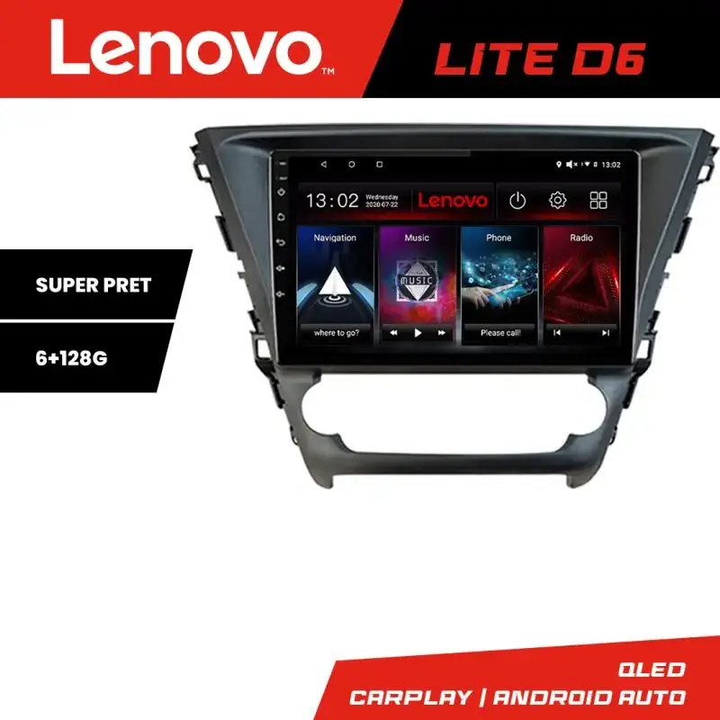 Reducere de preț Navigatie Toyota Avensis 2015-2019 Android radio gps internet 8 core 6+128 Lenovo