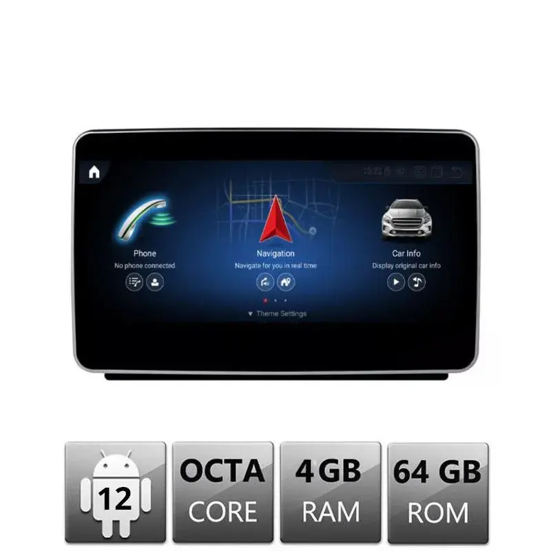 Vezi acum Navigatie Mercedes GLE GLS 2015-2019 NTG5 ecran de 9" Android gps 4G 4+64 1920x720