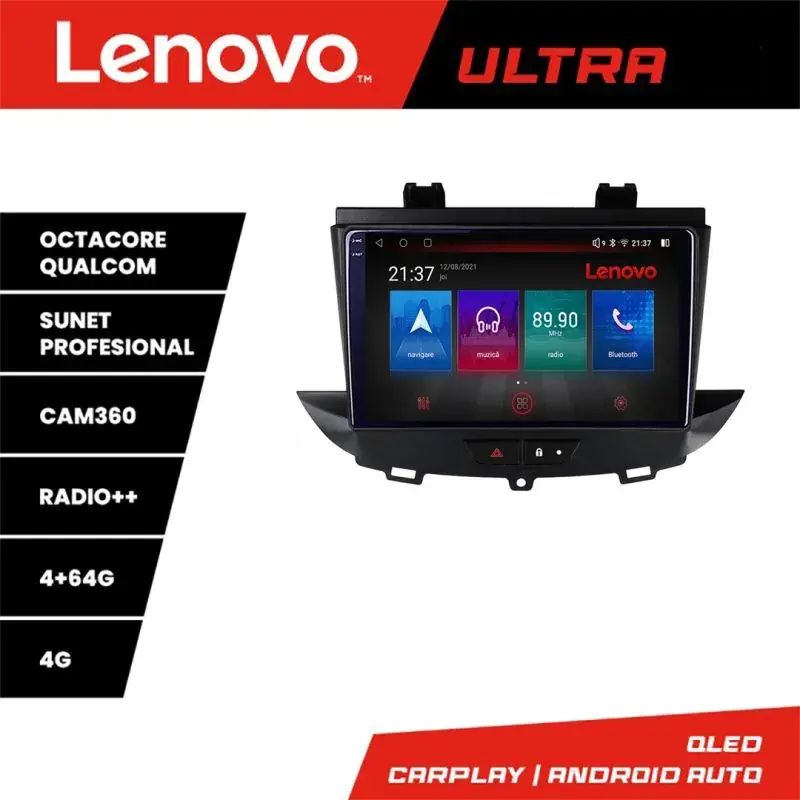 Calitate înaltă Navigatie Opel Grandland X Crossland X 2016-2020 Qled 1K Octa Core 4+64 LTE 4G DSP Wifi 5Ghz HDMI android auto carplay radio gps internet Kit-+ULTRA-9-4+64