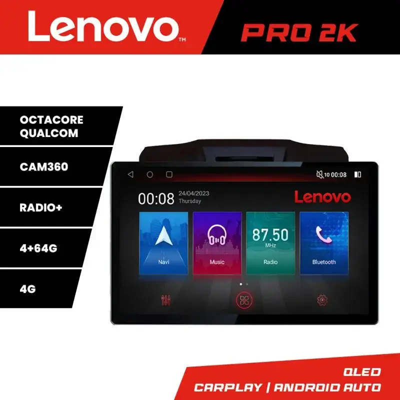 Vezi acum Navigatie Isuzu D-Max K-2234 Lenovo PRO 4+64 13 inch 2K android 4G DSP gps internet  8Core