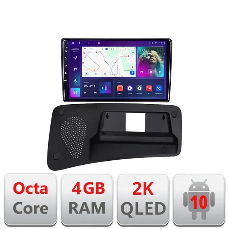 Vezi acum Navigatie Volvo S80 2006-2011 Android Octa Core Ecran 2K QLED GPS 4G 4+32GB 360 KIT-S80-2006+EDT-E409-2K
