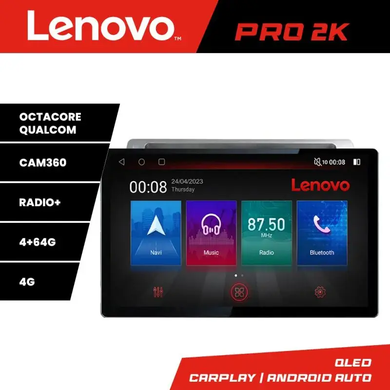 Vezi acum Navigatie Citroen C4 K-088 Lenovo PRO 4+64 13 inch 2K android 4G DSP gps internet  8Core