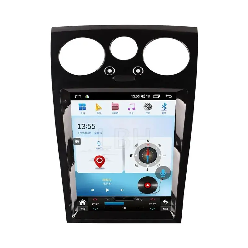 Calitate înaltă Navigație dedicată Bentley Continental GT 2005 - 2019, Tesla, 8GB RAM, 128GB stocare, Carplay, Android