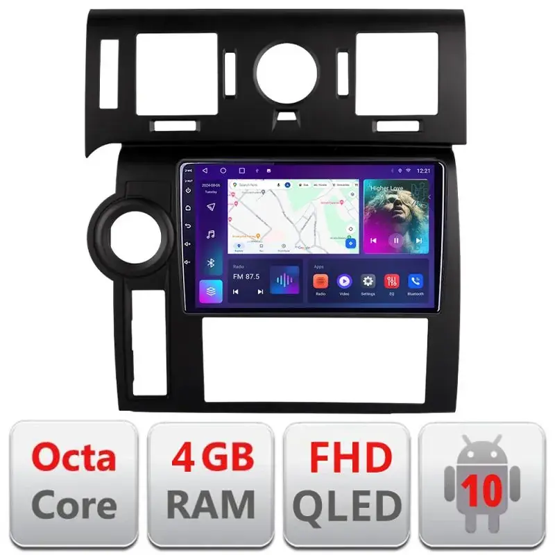 Bestseller Navigatie dedicata Edonav Hummer H2 2002-2008  Android radio gps internet quad core 2+32 carplay android auto KIT-hummer2002+EDT-E309v3