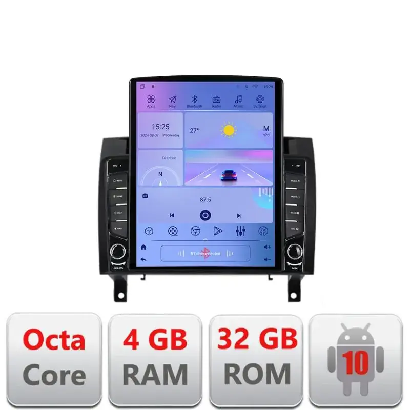 Navigatie Mercedes SLK 2004-2011 G-SLK ecran tip TESLA 9.7" cu Android Radio Bluetooth Internet GPS WIFI 4+32GB DSP 4G Discount