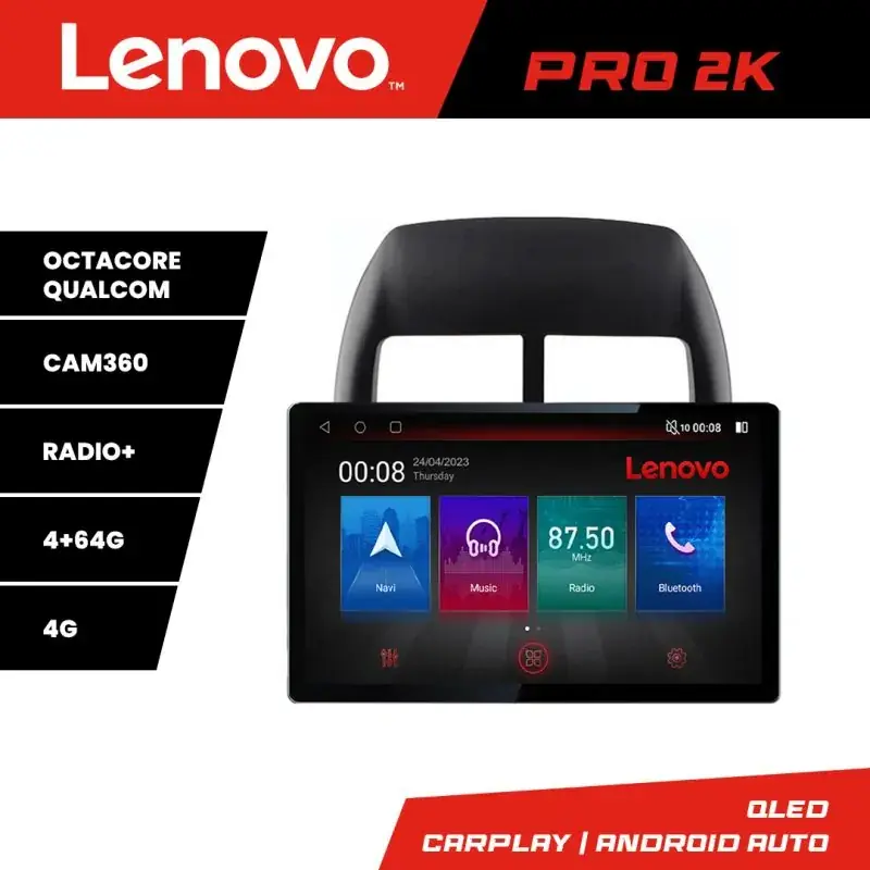 Navigatie MITSUBISHI ASX 2013-2017 K-026 Lenovo PRO 4+64 13 inch 2K android 4G DSP gps internet Retur ușor