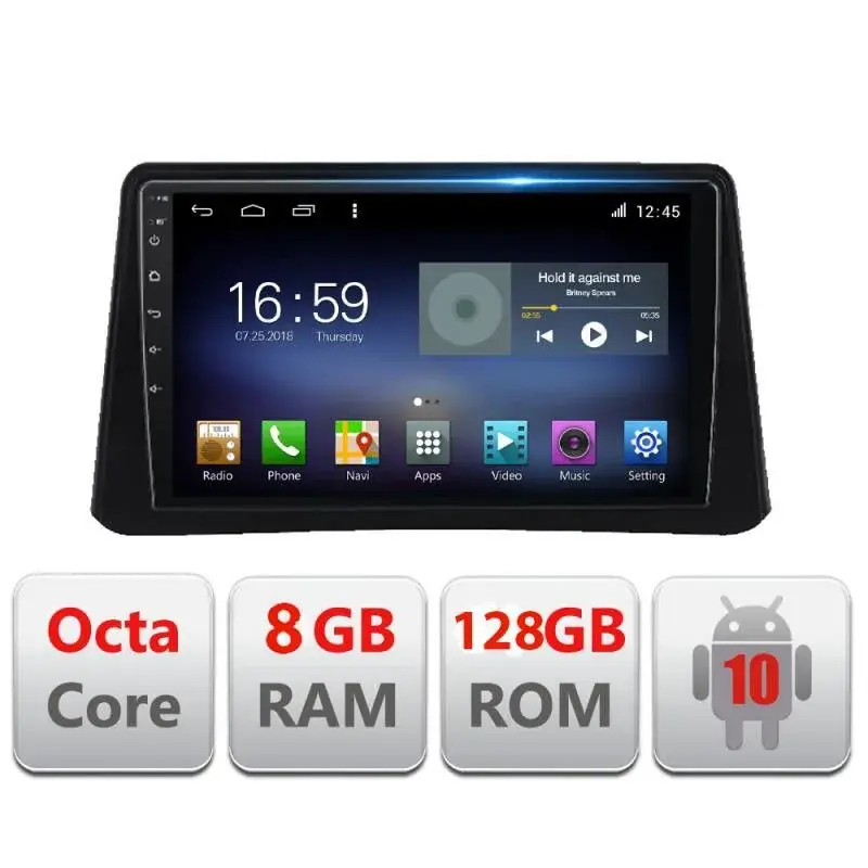 Ultima șansă Navigatie Opel Mokka 2012-2016 F-MOKKA1 Octa Core cu Android Radio Bluetooth Internet GPS WIFI DSP 8+128GB 4G