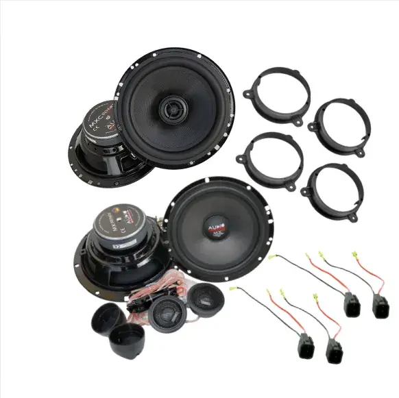 Pachet cu 2 difuzoare componente si 2 difuzoare coaxiale dedicate Renault Laguna 2010-2016, cu inele si cablaj plug and play Ofertă de sezon