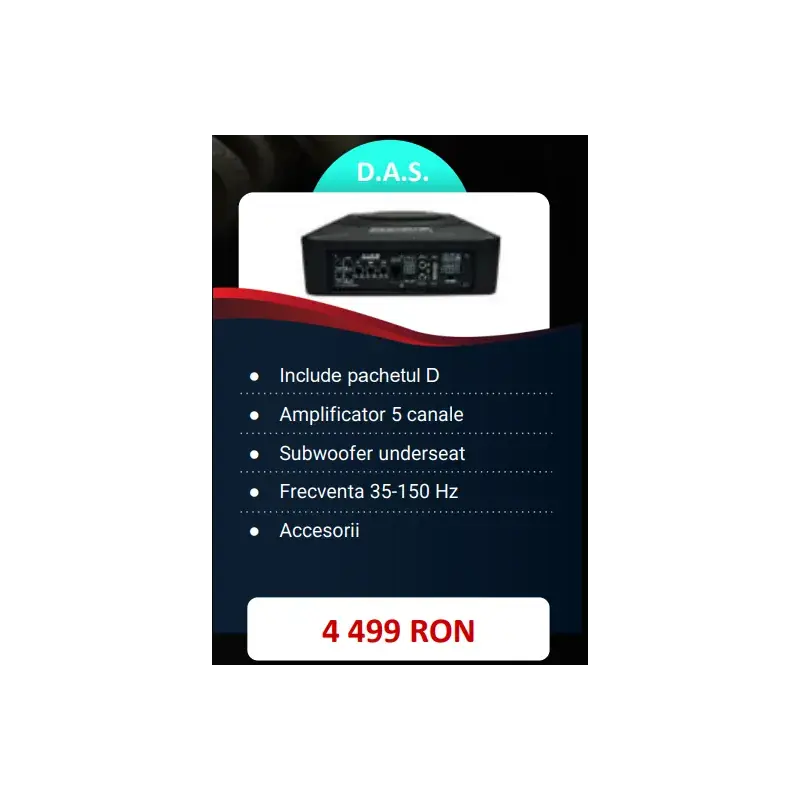 Lichidare de stoc Pachet 2 Difuzoare Audio System MX 165 EVO +2 MXC 165 EVO +Amplificator 5 canale +Subwoofer Underseat si accesorii instalare