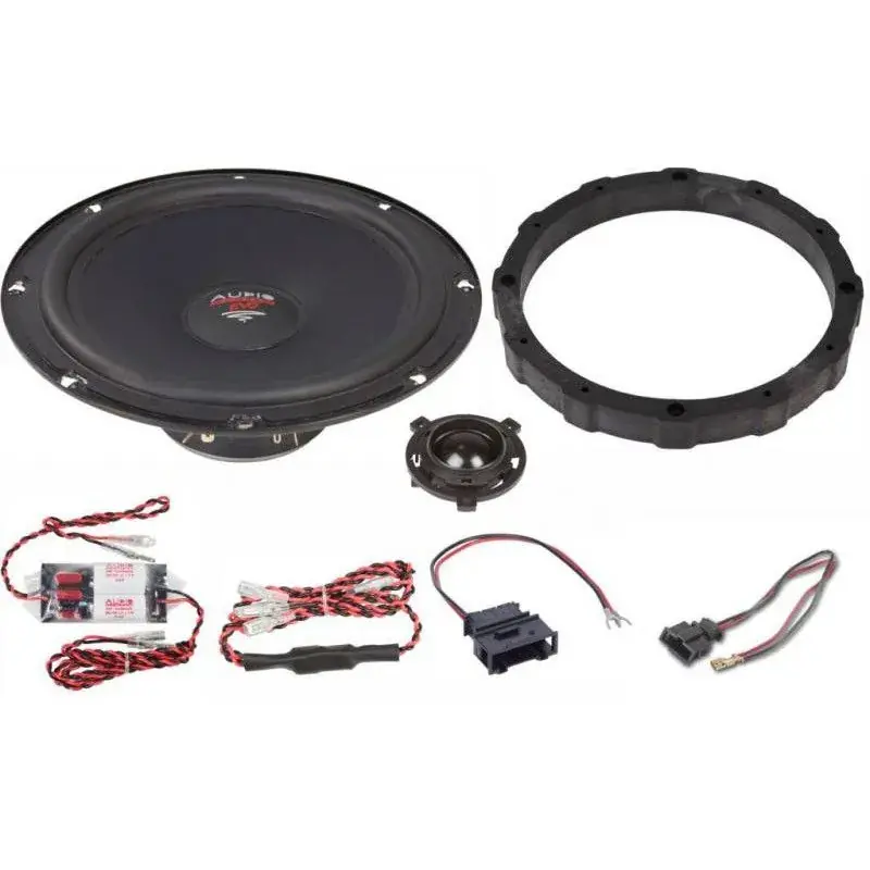 KIT Sistem component dedicat  Volkswagen Touran r-fit 5t  130W 8"  200mm pe 2 căi Crossover plug'n'play  Audio System German So Doar azi