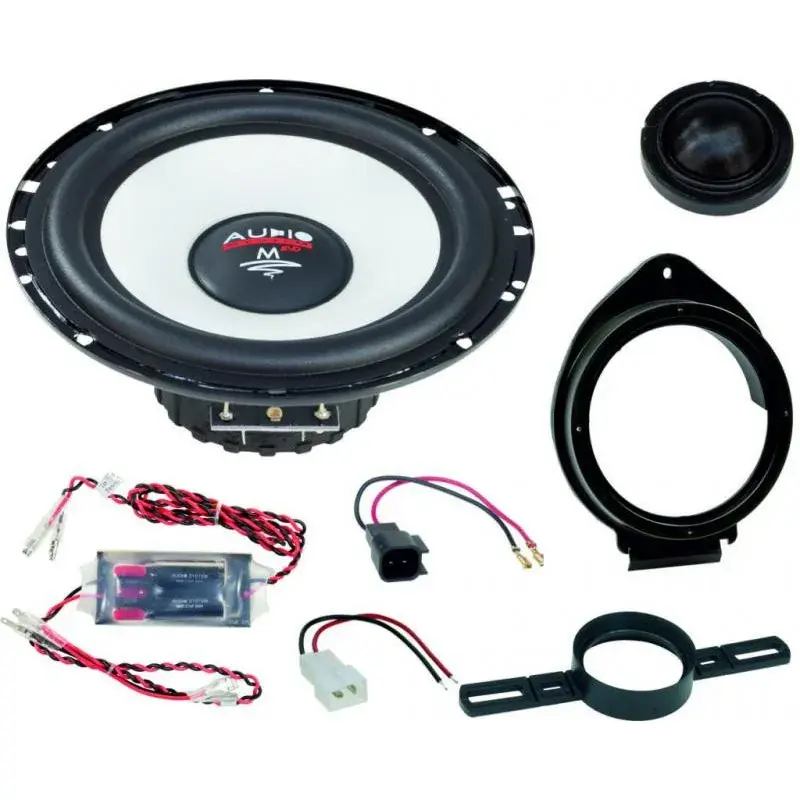 KIT Sistem component Dedicat  Chevrolet Cruze Camaro Opel Adam Astra J Astra K m-fit  90W 2 Cai Audio System German Sound Reducere extra