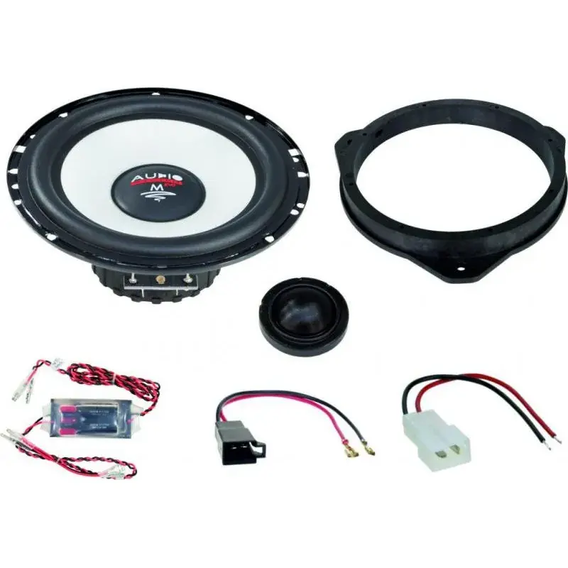 KIT Sistem component Dedicat Citroen Jumper Fiat Ducato Peugeot Boxer m-fit 6.5" 165mm  Crossover plug'n'play  Audio System German Sound Reducere
