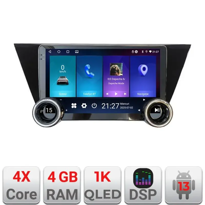 Vezi acum Navigatie VOLKSWAGEN TOURAN 2016- Kit-3144 Edotec  4+64 10.5 inch Incell 1K android Wifi 5Ghz gps internet