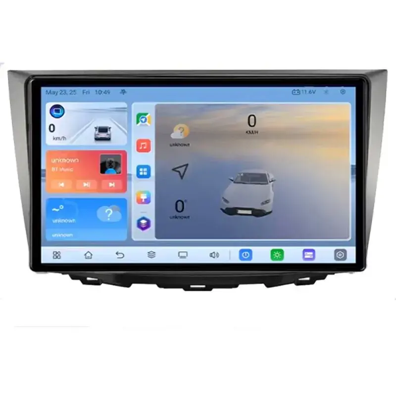 Bestseller Navigatie Suzuki Kizashi 2009-2015 C-kizashi Android 8 Core 2.2 Ghz 8+128 Qled 1K ADAS 4G LTE GPS 360 KIT-kizashi+EDT-E409V3