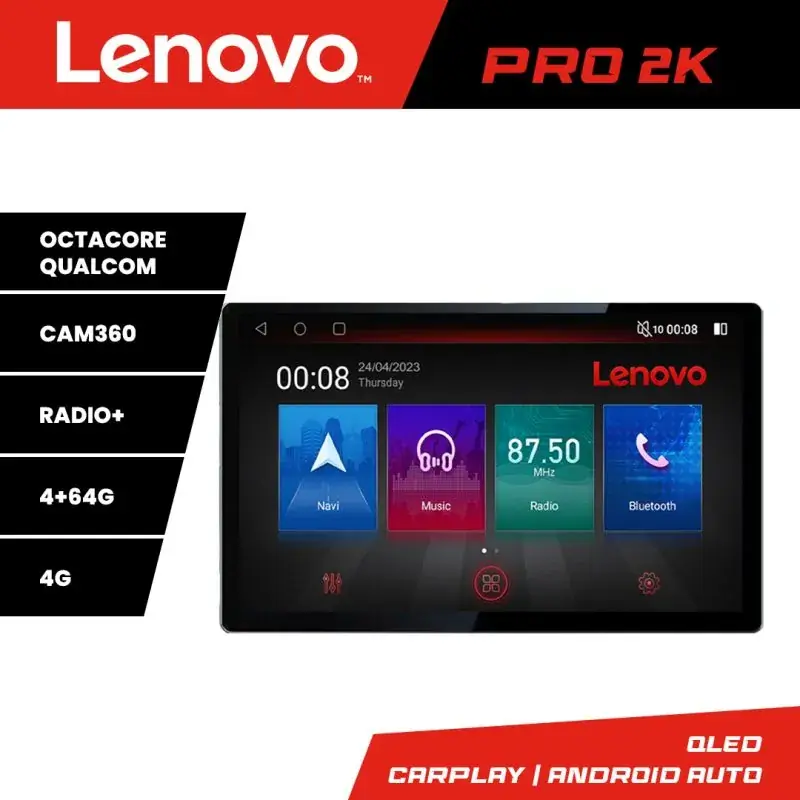 Reducere Navigatie Suzuki Baleno K-baleno Lenovo PRO 4+64 13 inch 2K android 4G DSP gps internet  8Core