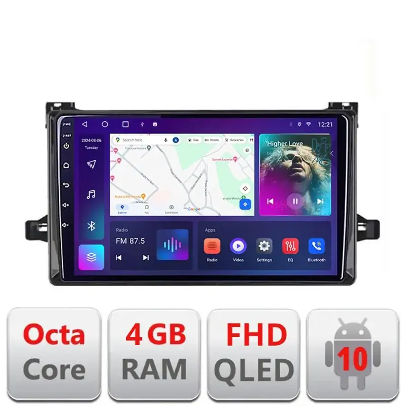Bestseller Navigatie Toyota Urbancruiser 2009-2014 Android Ecran QLED octa core 4+64 carplay android auto