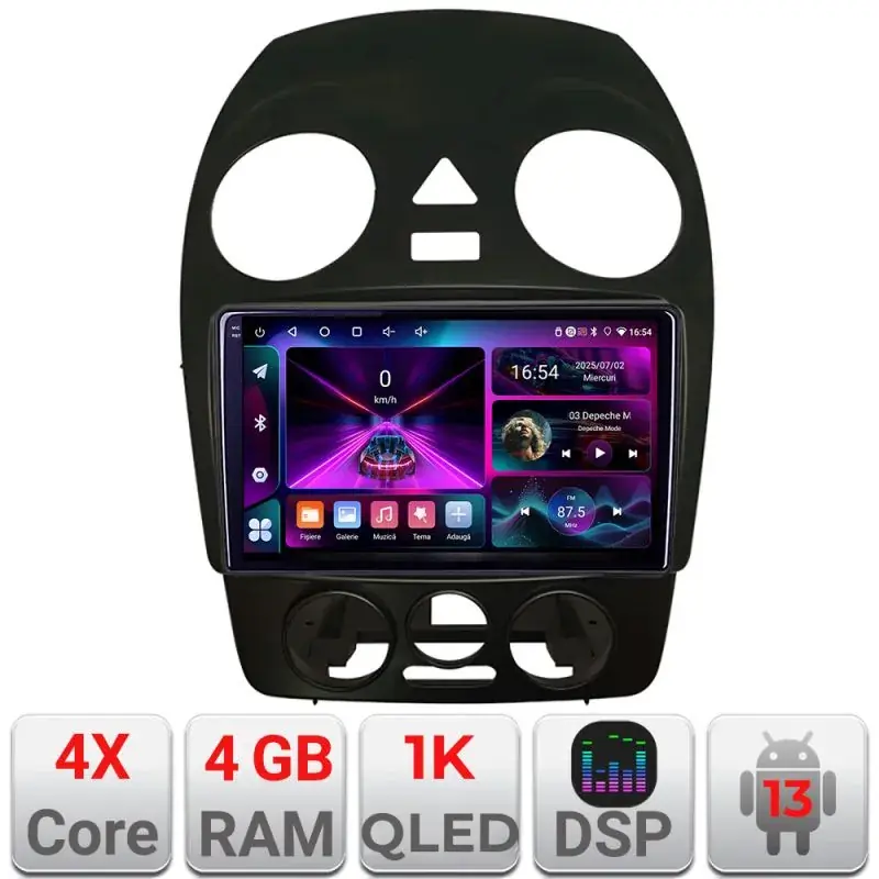 Vezi acum Navigatie VW Beetle 2005-2010 Android radio gps internet 4+64 InCell Display 1K KIT-beetle-old+EDT-E209-RK