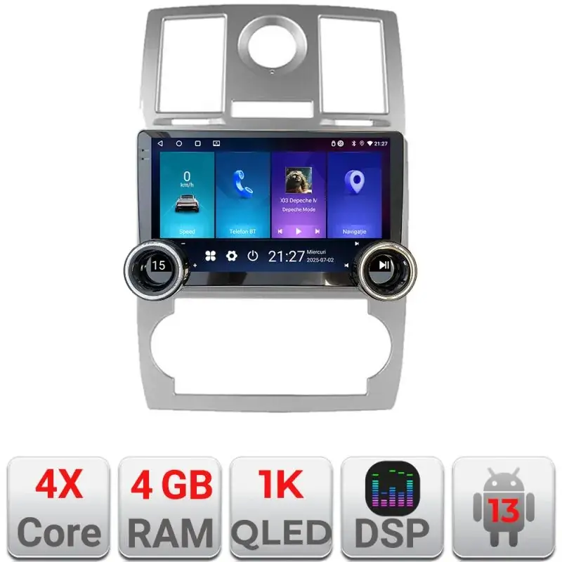 Bestseller Navigatie Chrysler 300C 2004-2008 Kit-CH06 Edotec  4+64 10.5 inch Incell 1K android Wifi 5Ghz gps internet