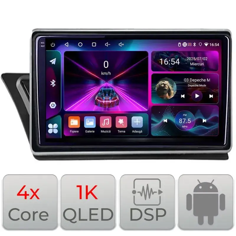 Calitate înaltă Navigatie dedicata Audi Q5 MMI3G Low High dedicata Ouad core 4+32 ecran vertical 9.7" DSP 360 FHD AHD Android radio gps internet  EDT-E709