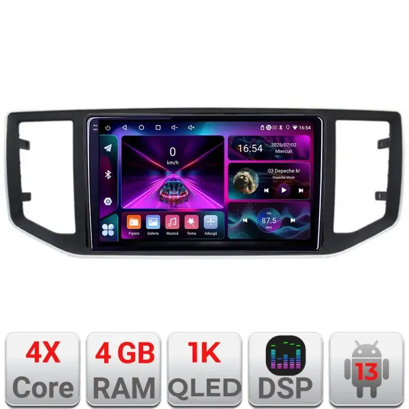 Bestseller Navigatie vw crafter 2018- A-CRAFTER  4+64 InCell Display 1K Android Waze USB Navigatie Internet Youtube Radio