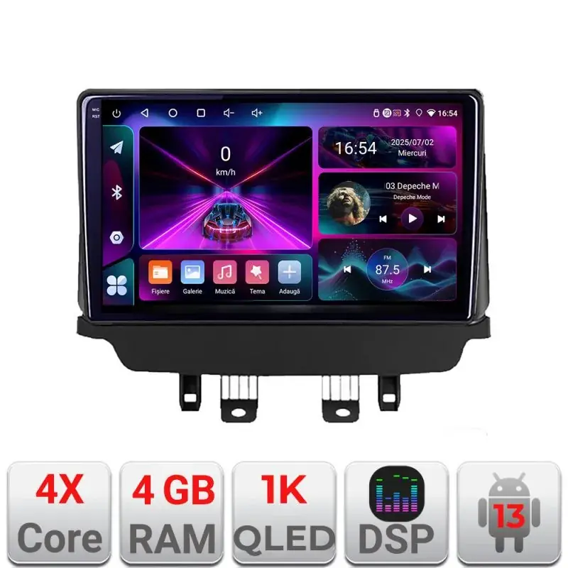 Ultima șansă Navigatie Mazda CX-3 Mazda 2 2014-2020 Android radio gps internet  4+64 InCell Display 1K kit-cx3+EDT-E209-RK