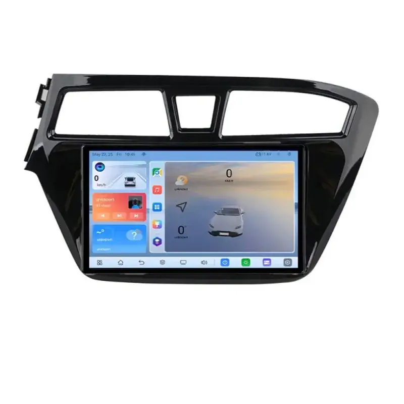 Vezi acum Navigatie Hyundai i20 2015-2018 C-517 Android 8 Core 2.2 Ghz 8+128 Qled 1K ADAS 4G LTE GPS 360 KIT-517+EDT-E409V3