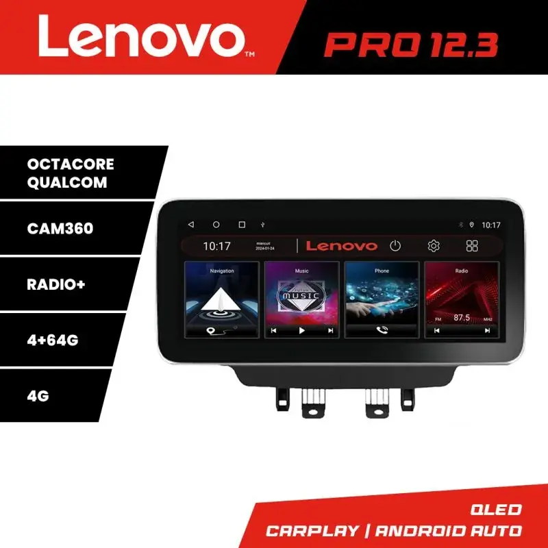 Preț promoțional Navigatie Mazda CX3 K-cx3 2014-2020 Lenovo PRO 4+64 12.3 inch qled android 4G DSP gps internet