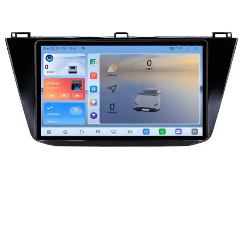 Preț mic Navigatie VW Tiguan 2016- C-5883 Android 8 Core 2.2 Ghz 8+128 Qled 1K ADAS 4G LTE GPS 360 KIT-5883+EDT-E410V3