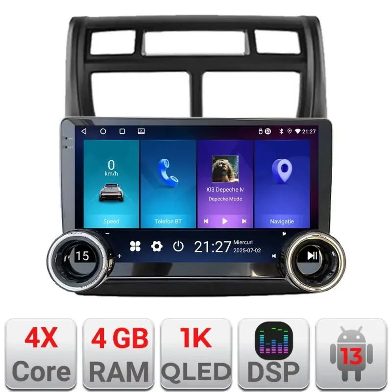 Bestseller Navigatie Kia Sportage 2007-2013 Kit-023 Edotec  4+64 10.5 inch Incell 1K android Wifi 5Ghz gps internet