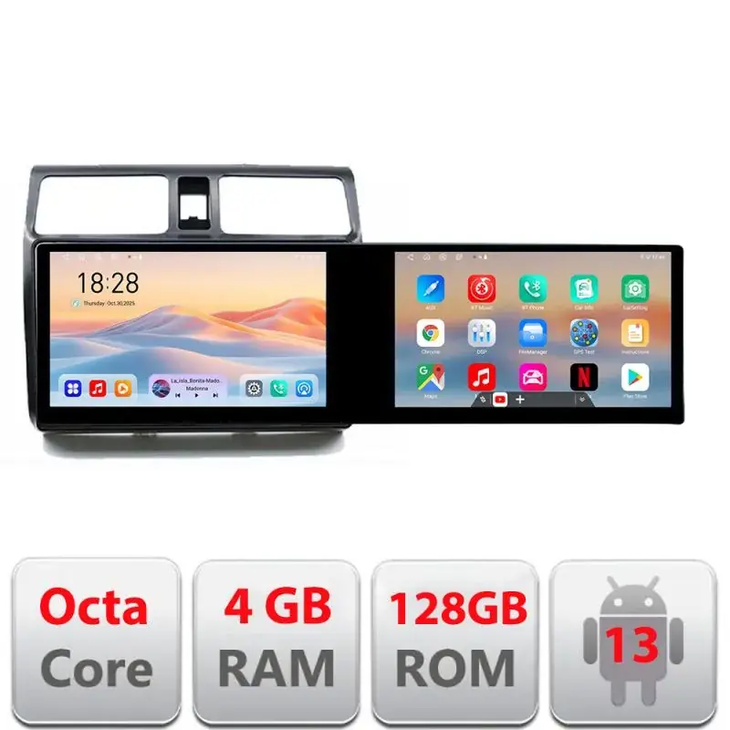 Bestseller Navigatie SUZUKI SWIFT 2003-2010 Kit-Swift Edotec 2 ecrane  8 core 4+128 21.6 inch Incell android Wifi 5Ghz gps internet